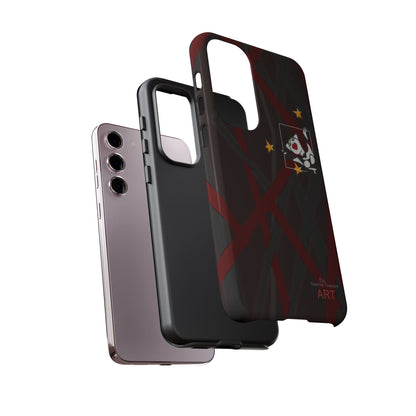 Tough Cases - Google Pixel - Samsung Galaxy - Motiv:  "Miau" klein H 8 cm, Sternenhimmel, Mikado3
