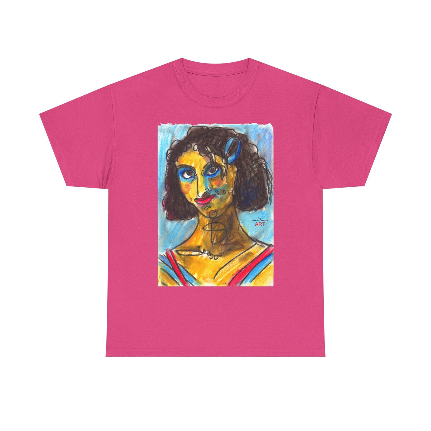 Unisex Heavy Cotton Tee - Motiv: Front Frechdax