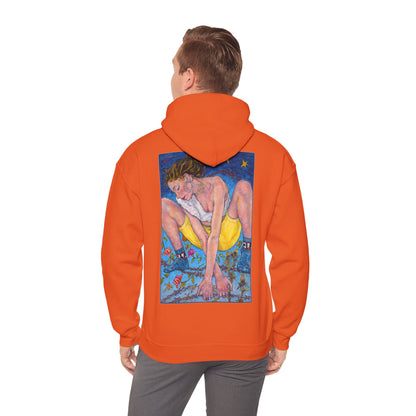 Unisex Heavy Blend™ Hooded Sweatshirt - Motiv: Rückseite "Alva", H43 cm