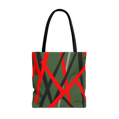Tote Bag (AOP) - Motiv: Mikado, Grün