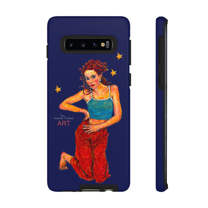 Tough Cases - Google Pixel - Samsung Galaxy - Motiv: Lea, Sternenhimmel