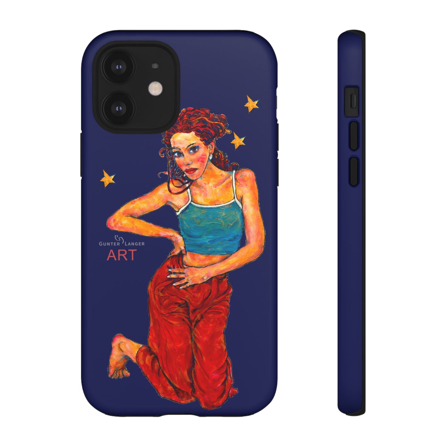 Tough Cases - iPhone - Motiv: Lea, Sternenhimmel