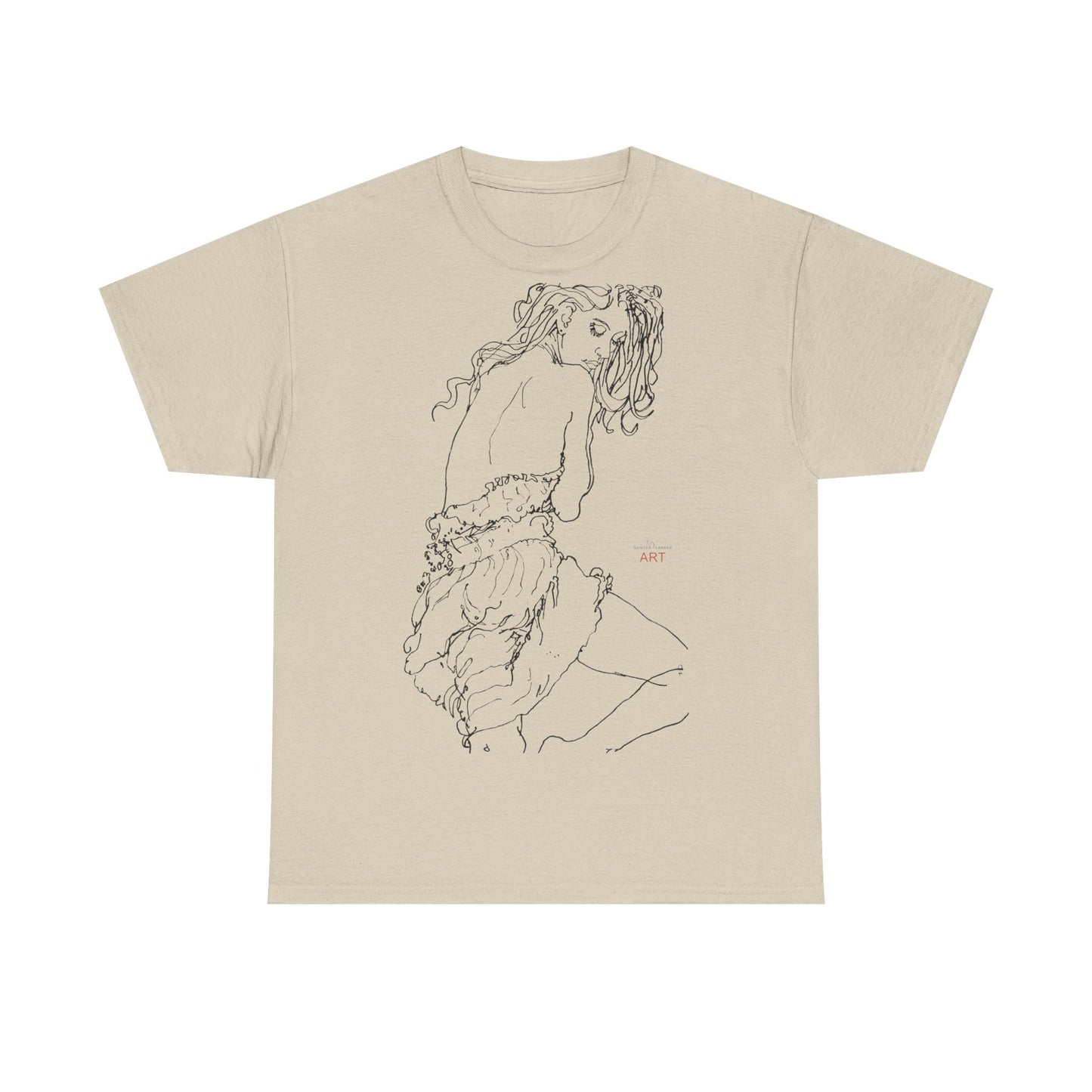 Unisex Heavy Cotton Tee - Motiv: Front Giselle