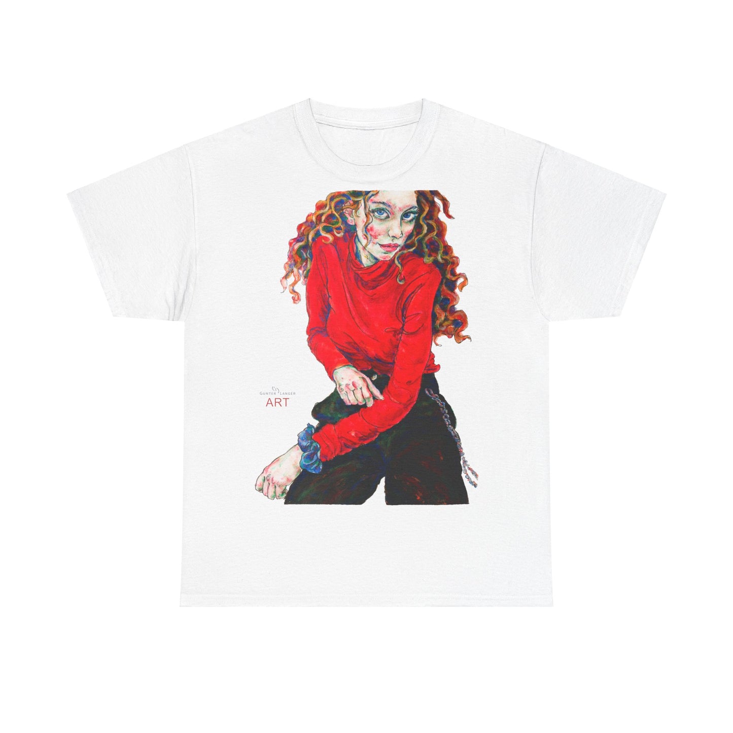 Unisex Heavy Cotton Tee - Motiv: Front Franciska