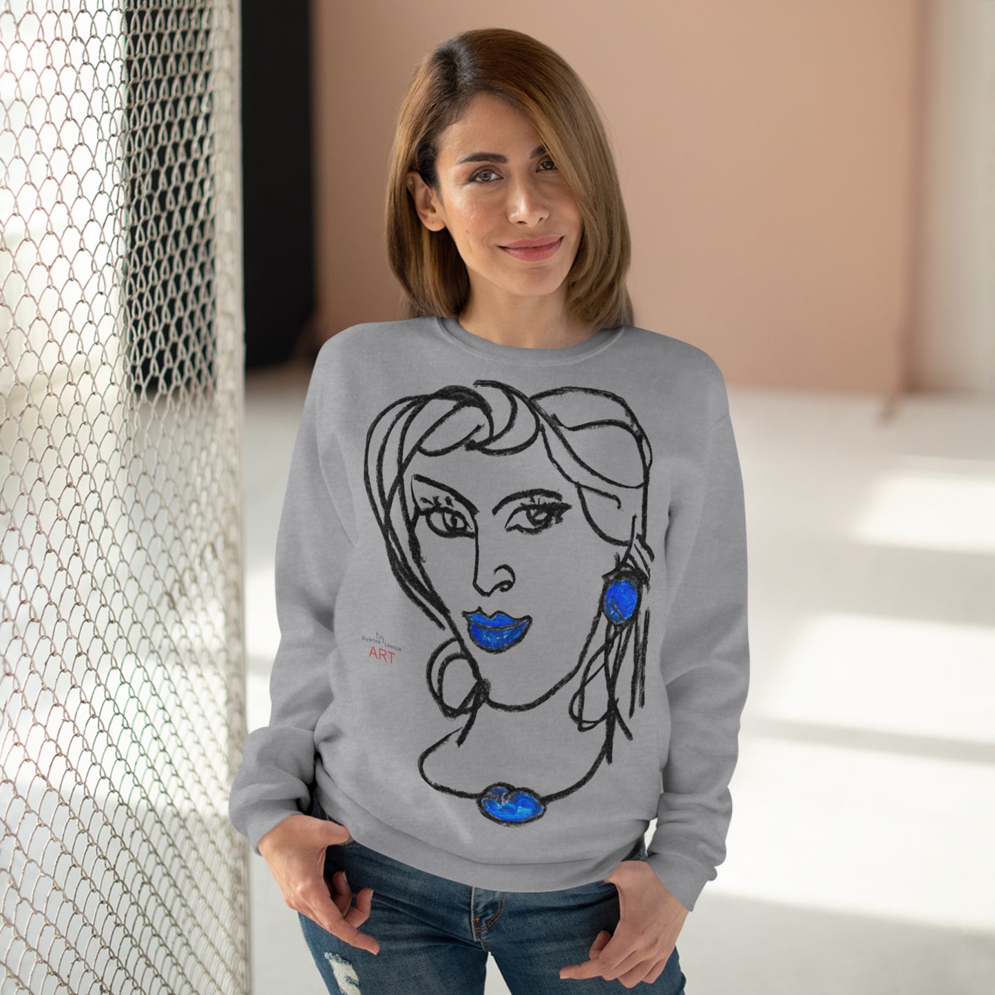 Unisex Crew Neck Sweatshirt (EU) -  Motiv: Rita & Rita