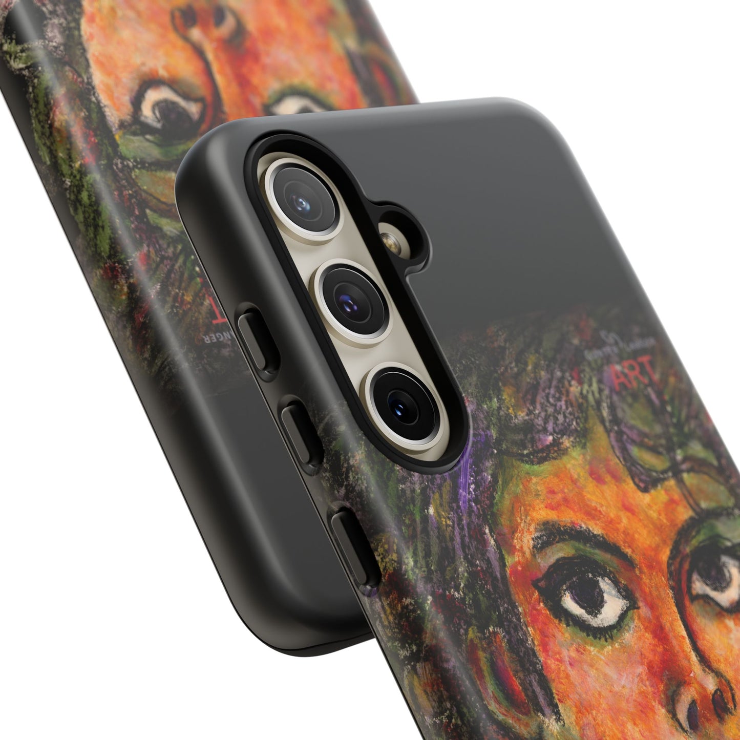 Tough Cases - Google Pixel - Samsung Galaxy - Motiv: MJ, Schwarz