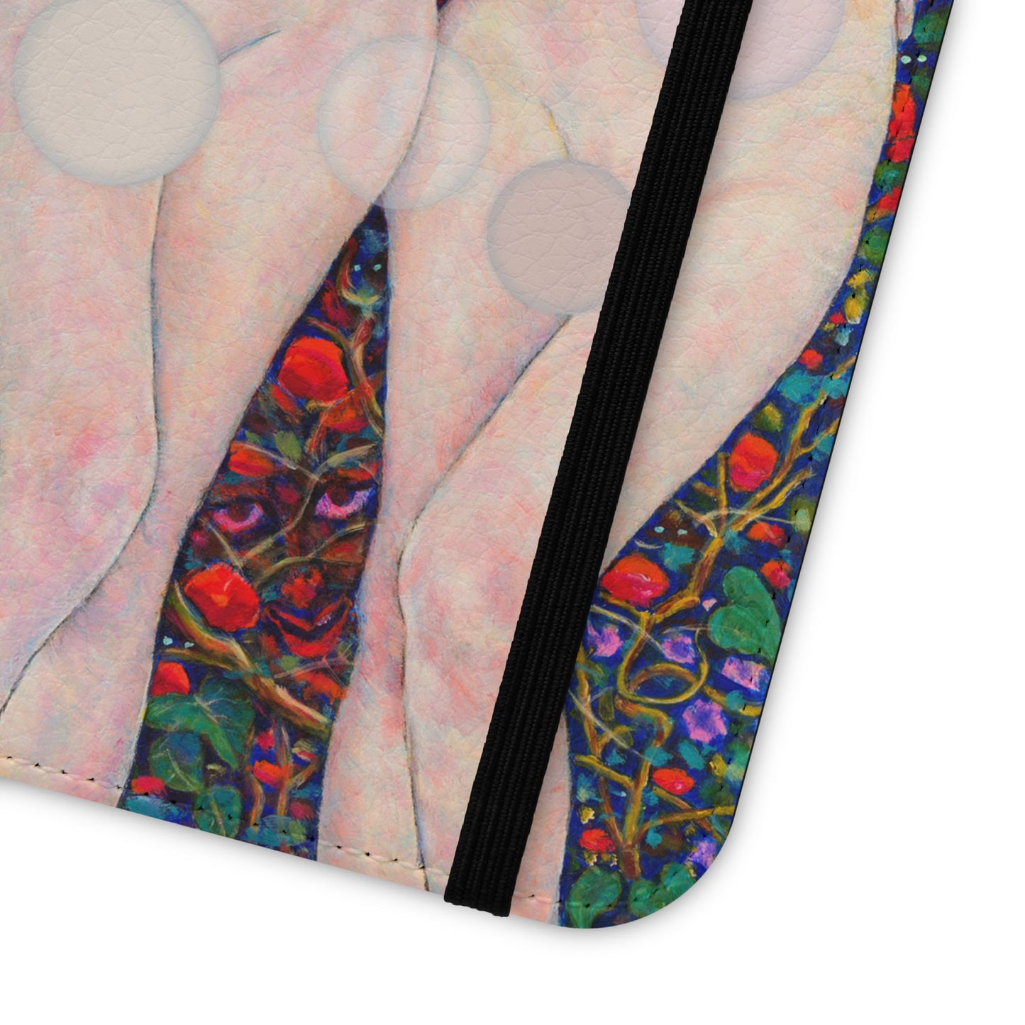 Flip Cases - Motiv: Waldnymphen, Schwarz, Seifenblasen