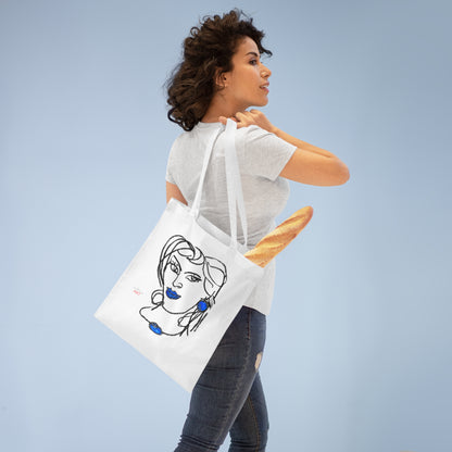 Tote Bag - Motiv: Rita, einseitig bedruckt, H 30,5 cm