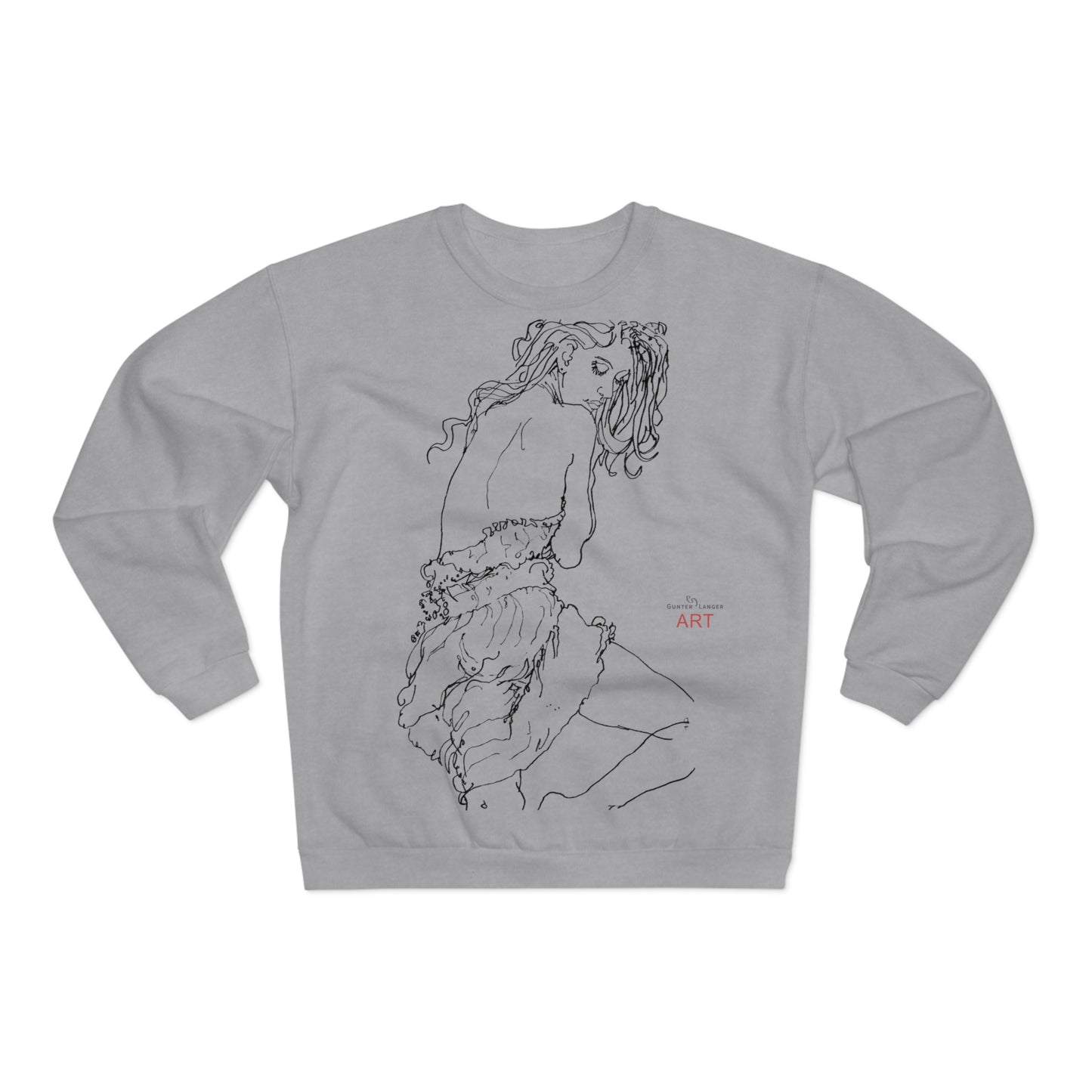 Unisex Crew Neck Sweatshirt (EU) - Motiv: Giselle & Giselle