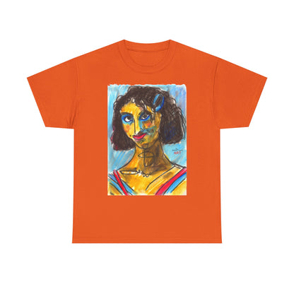 Unisex Heavy Cotton Tee - Motiv: Front Frechdax