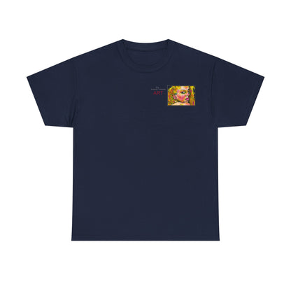 Unisex Heavy Cotton Tee - Motiv: Romina, H 7 cm