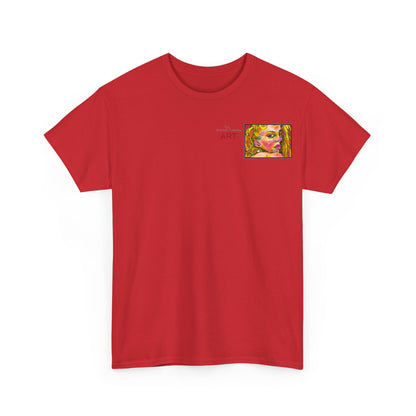 Unisex Heavy Cotton Tee - Motiv: Romina, H 7 cm