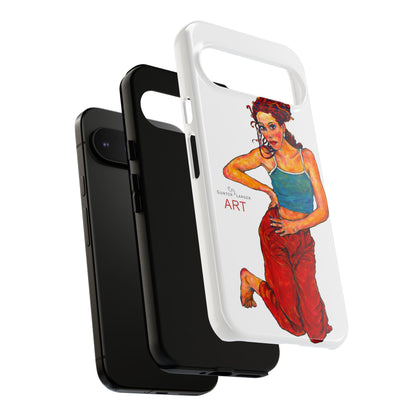 Tough Cases - Google Pixel - Samsung Galaxy - Motiv: Lea, Weiß