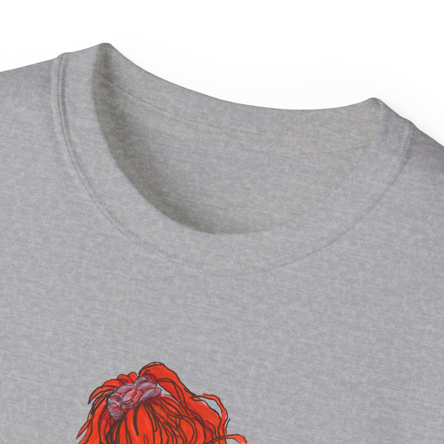 Unisex Ultra Cotton Tee - Motiv: Front Julia,  H 33,5 cm