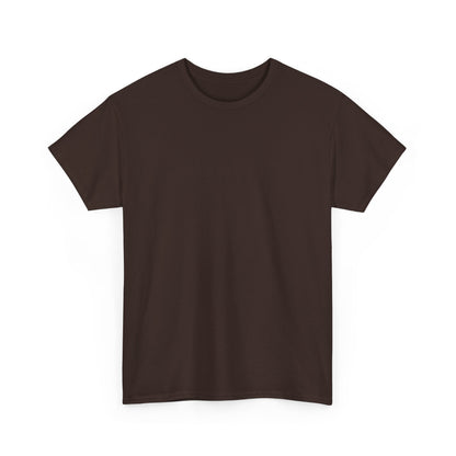 Unisex Heavy Cotton Tee - Motiv: Rückseite Zuflucht (groß)