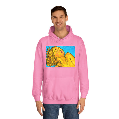 Unisex College Hoodie - Motiv: Front Fine, H 24,0 cm