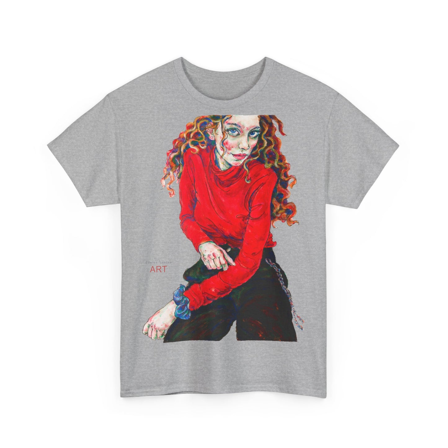 Unisex Heavy Cotton Tee - Motiv: Front Franciska