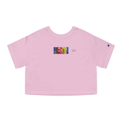 Champion Women's Heritage Cropped T-Shirt - Motiv: Front, Mascha, h 5 cm