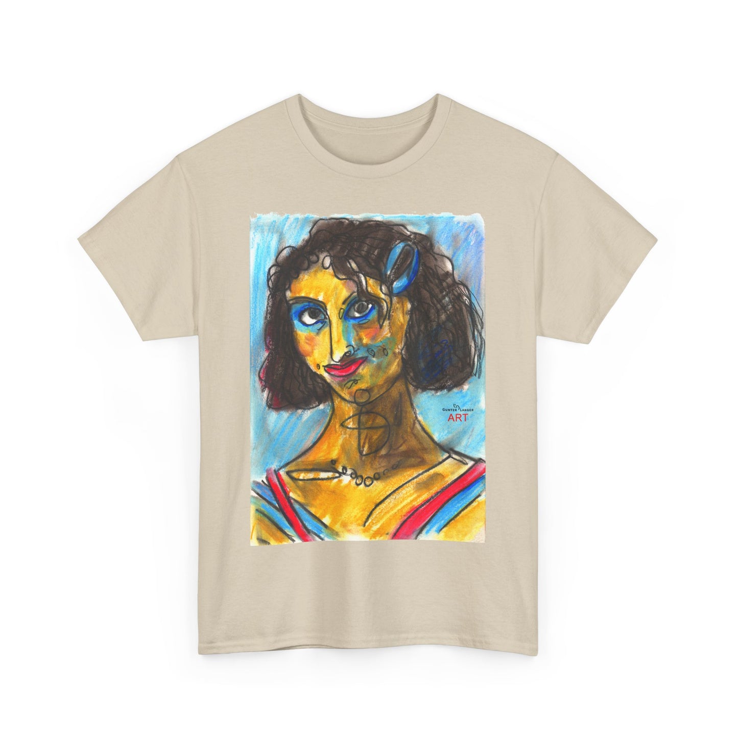 Unisex Heavy Cotton Tee - Motiv: Front Frechdax