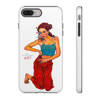 Tough Cases - iPhone - Motiv: Lea, Weiß