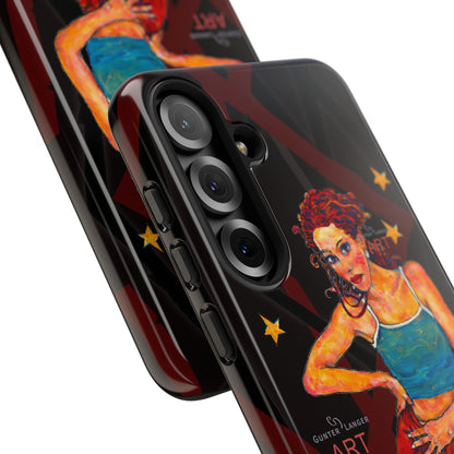 Tough Cases - Google Pixel - Samsung Galaxy - Motiv: Lea, Sternenhimmel, Mikado3