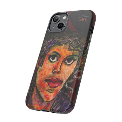 Tough Cases - iPhone - Motiv: MJ, Schwarz