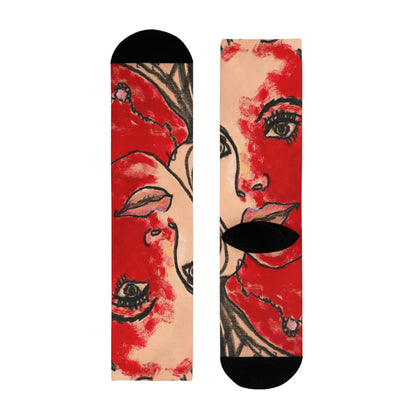 Sublimation Crew Socks (EU) - Motiv: Christina 2