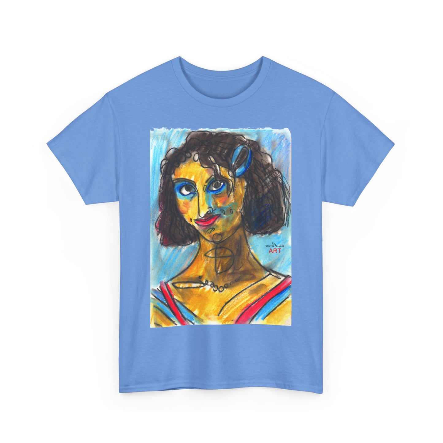 Unisex Heavy Cotton Tee - Motiv: Front Frechdax