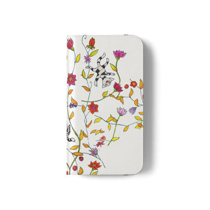 Flip Cases - Motiv: Drei Karierte Katzen auf weiß