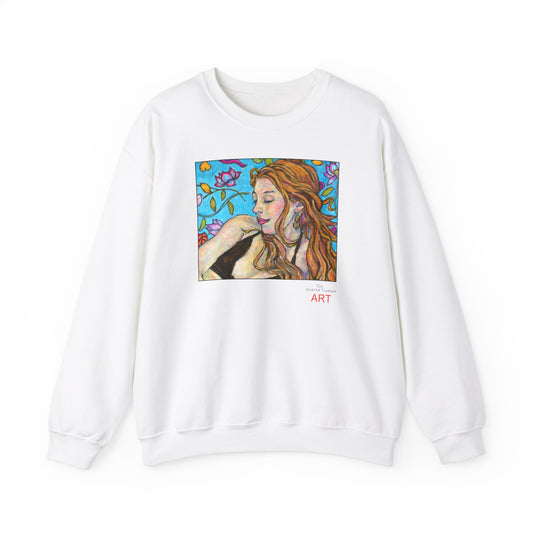 Unisex Heavy Blend™ Crewneck Sweatshirt - Motiv: Ida (Ausschnitt)