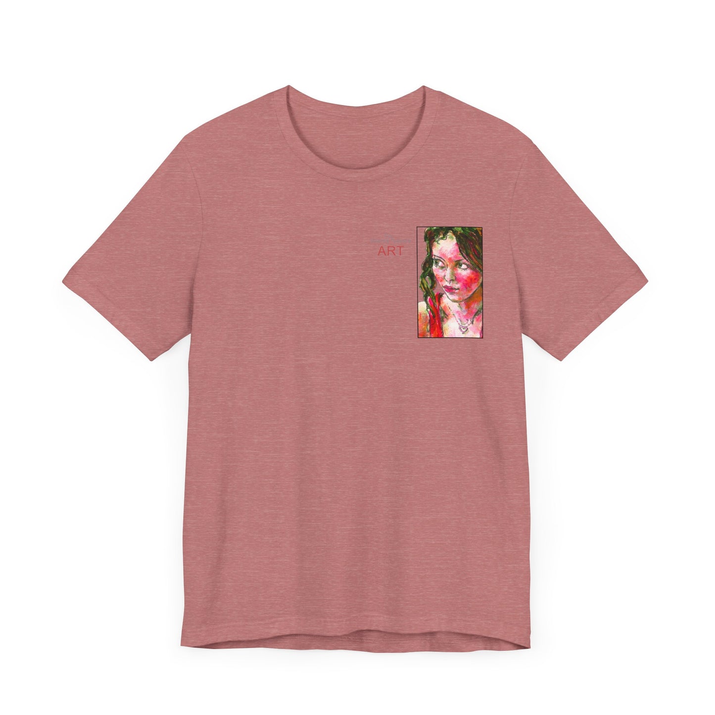 Unisex Jersey Short Sleeve Tee - Motiv: Front Alea (Ausschnitt) & Rückseite  Alea