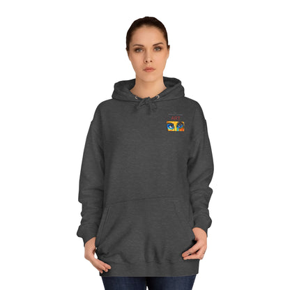 Unisex College Hoodie - Motiv: Augen & Frechdax