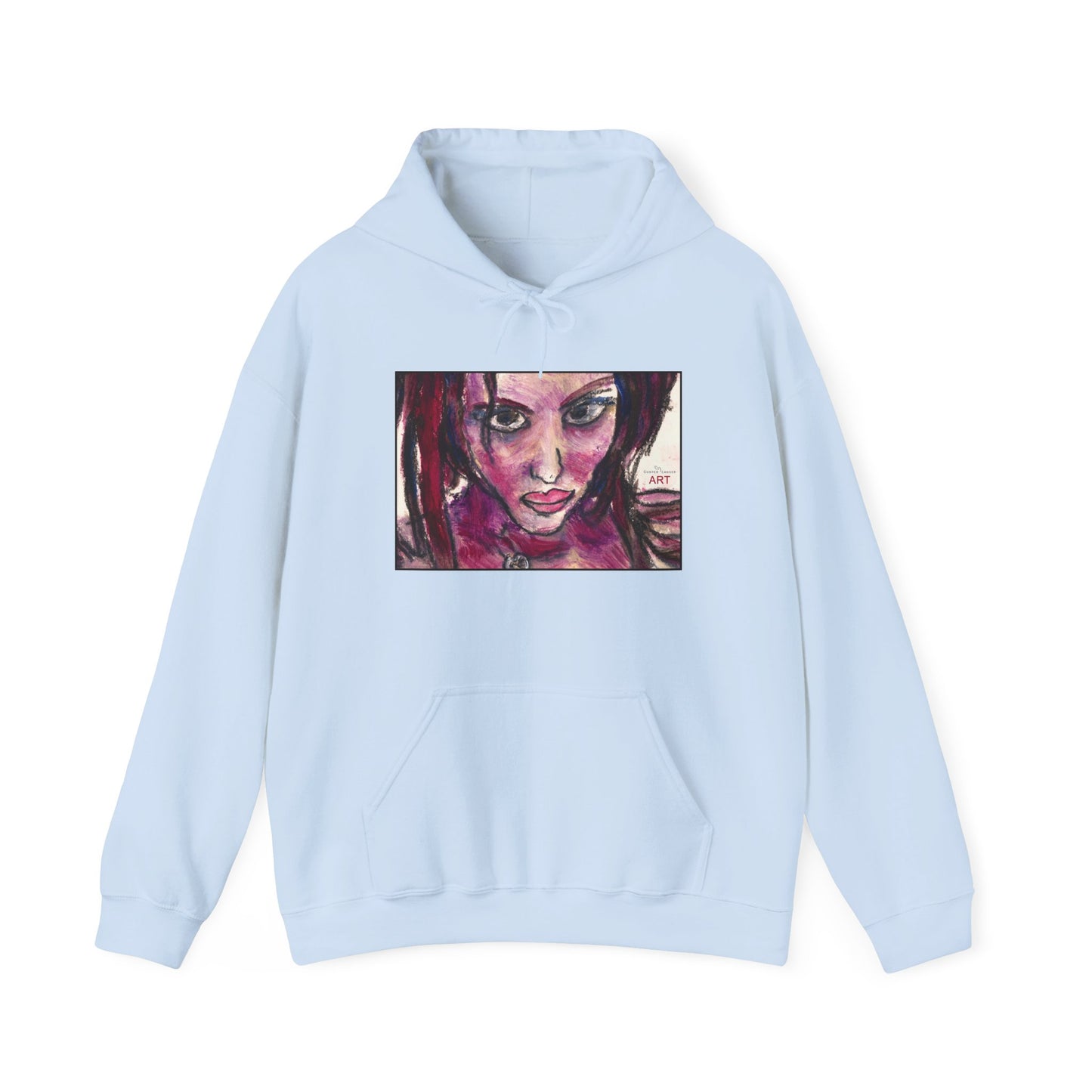 Unisex Heavy Blend™ Hooded Sweatshirt - Motiv Frontseite "Lola", H 19 cm