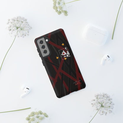 Tough Cases - Google Pixel - Samsung Galaxy - Motiv:  "Miau" klein H 8 cm, Sternenhimmel, Mikado3
