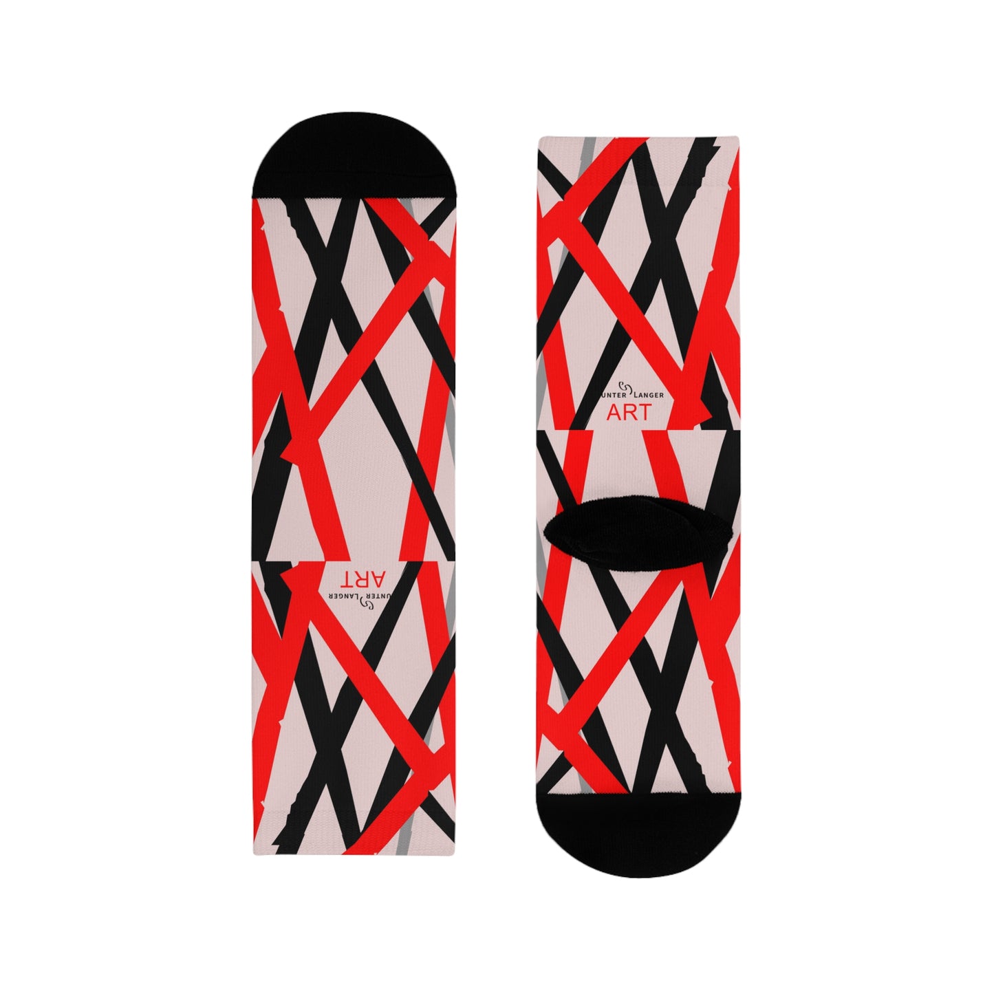 Sublimation Crew Socks (EU) - Motiv: Mikado 1, S, M, L
