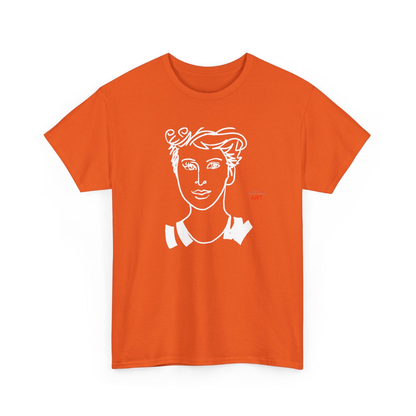 Unisex Heavy Cotton Tee - Motiv: Lars Front