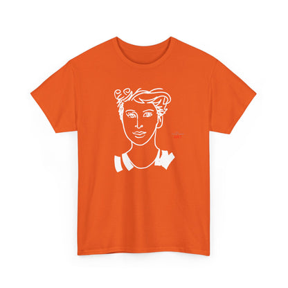 Unisex Heavy Cotton Tee - Motiv: Lars Front