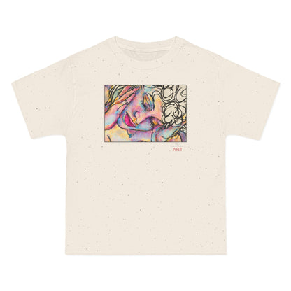 Beefy-T®  Short-Sleeve T-Shirt - Motiv: Front Mara, H 20 cm & Rückseite Mara, H 26 cm