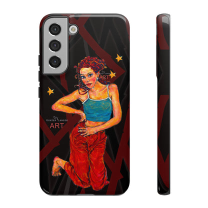 Tough Cases - Google Pixel - Samsung Galaxy - Motiv: Lea, Sternenhimmel, Mikado3