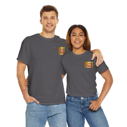 Unisex Heavy Cotton Tee - Motiv: Romina, H 7 cm