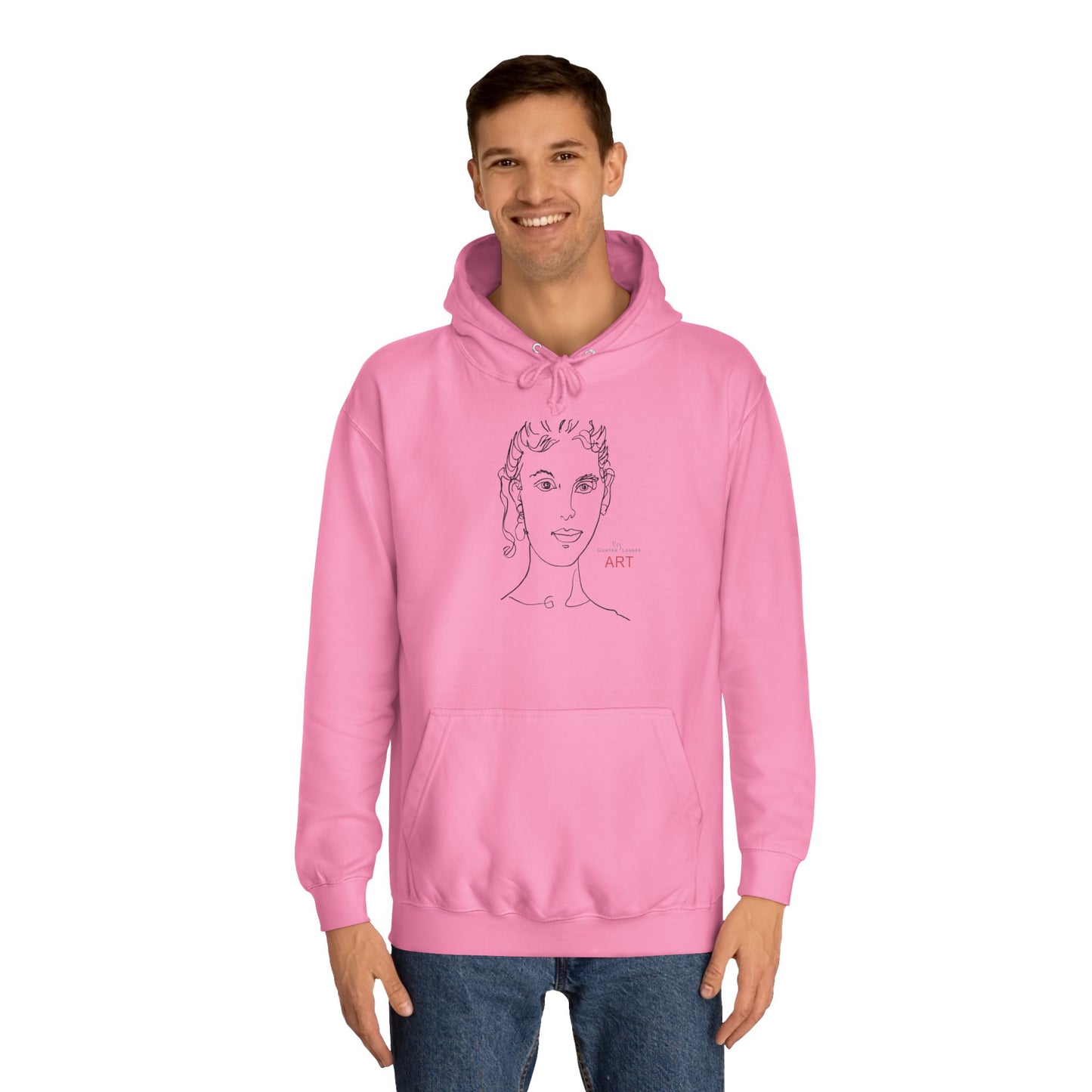 Unisex College Hoodie - Motiv: Berit (klein) & Berit