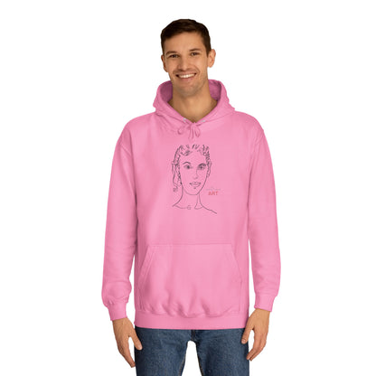 Unisex College Hoodie - Motiv: Berit (klein) & Berit