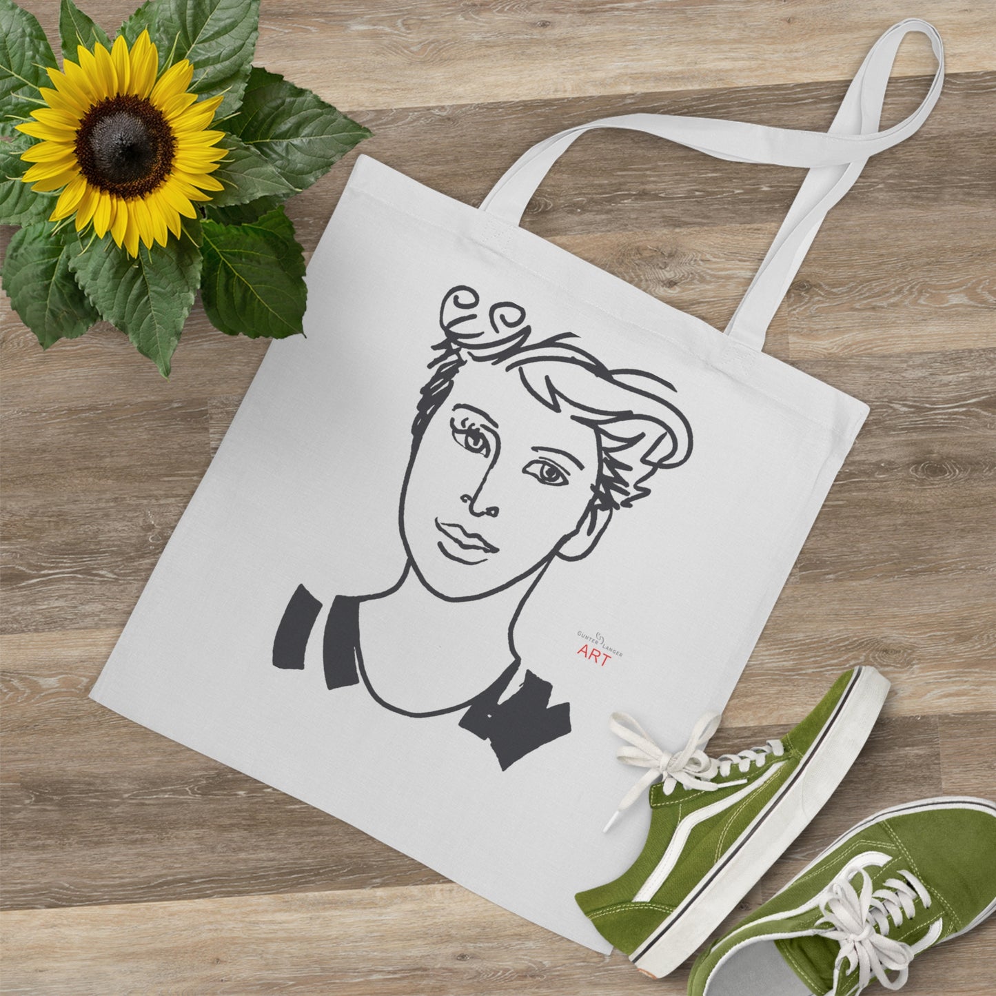 Tote Bag - Motiv: Lars, einseitig bedruckt, H30,5 cm