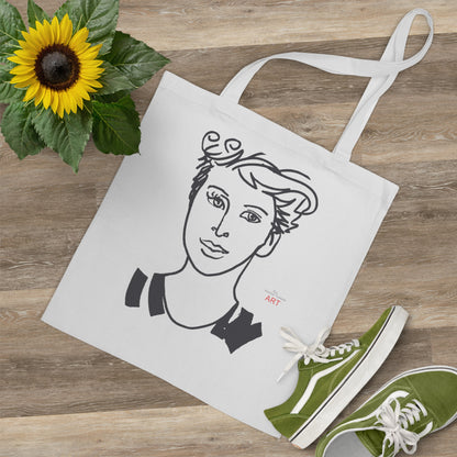 Tote Bag - Motiv: Lars, einseitig bedruckt, H30,5 cm