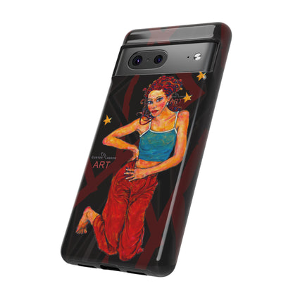 Tough Cases - Google Pixel - Samsung Galaxy - Motiv: Lea, Sternenhimmel, Mikado3