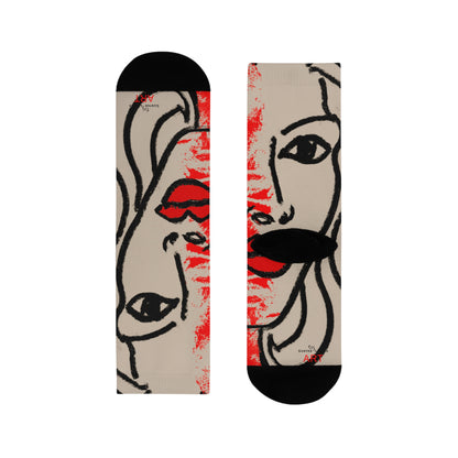 Sublimation Crew Socks (EU) - Motiv: Louisa
