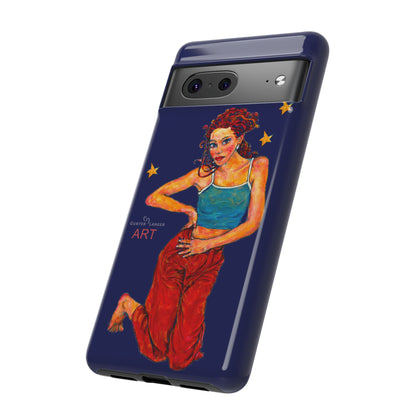 Tough Cases - Google Pixel - Samsung Galaxy - Motiv: Lea, Sternenhimmel