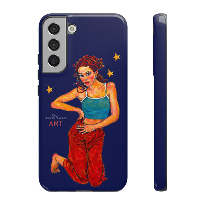 Tough Cases - Google Pixel - Samsung Galaxy - Motiv: Lea, Sternenhimmel