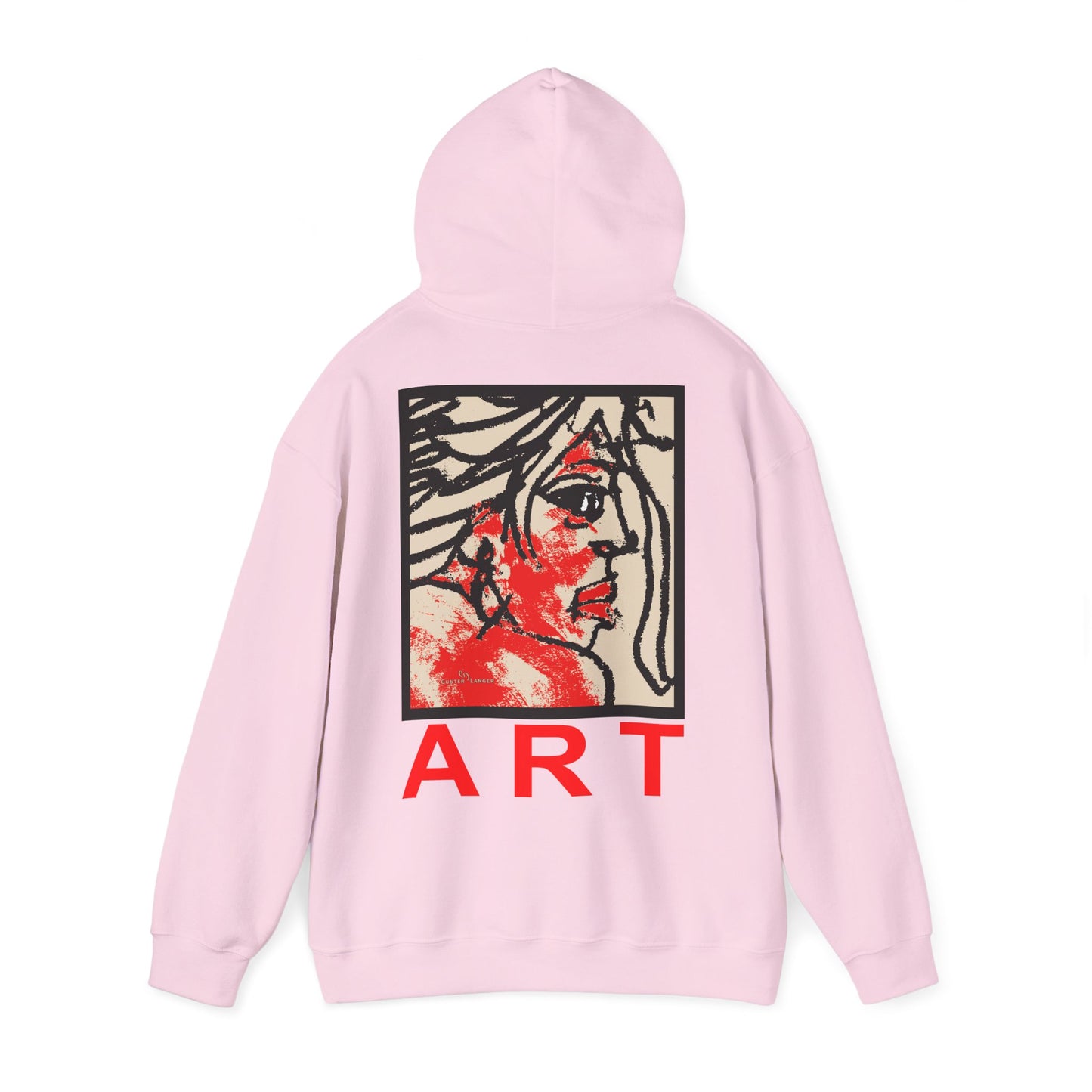 Unisex Heavy Blend™ Hooded Sweatshirt - Motiv: Rückseite "Ria", H43 cm
