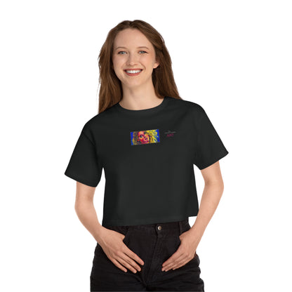 Champion Women's Heritage Cropped T-Shirt - Motiv: Front, Mascha, h 5 cm